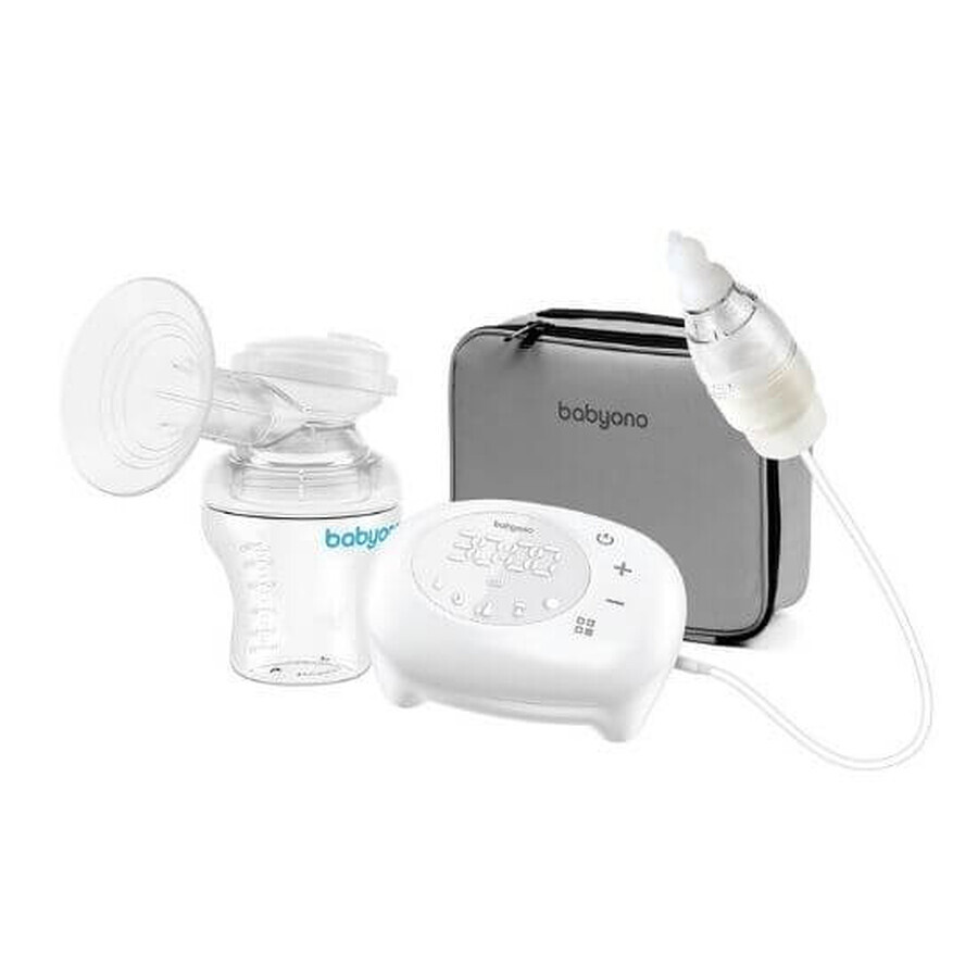 Comprar Sacaleches eléctrico con aspirador nasal, Compact Plus, Babyono Sacaleches eléctrico con aspirador nasal, Compact Plus, Babyono