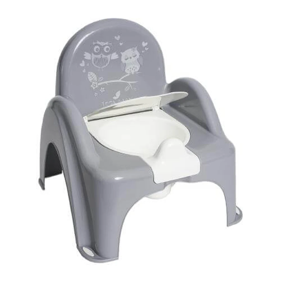 TEGA BABY potstoel SOWA grijs, 1 st