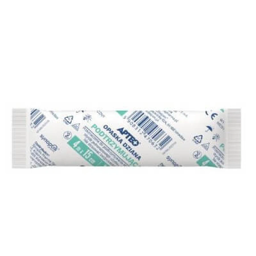 APTEO CARE gebreid steunverband 4 m x 15 cm, 1 stuk