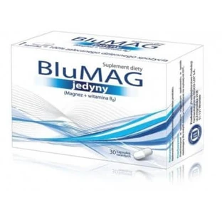 BLUMAG Magnésium Seul avec Vitamine B6 - 30 gélules