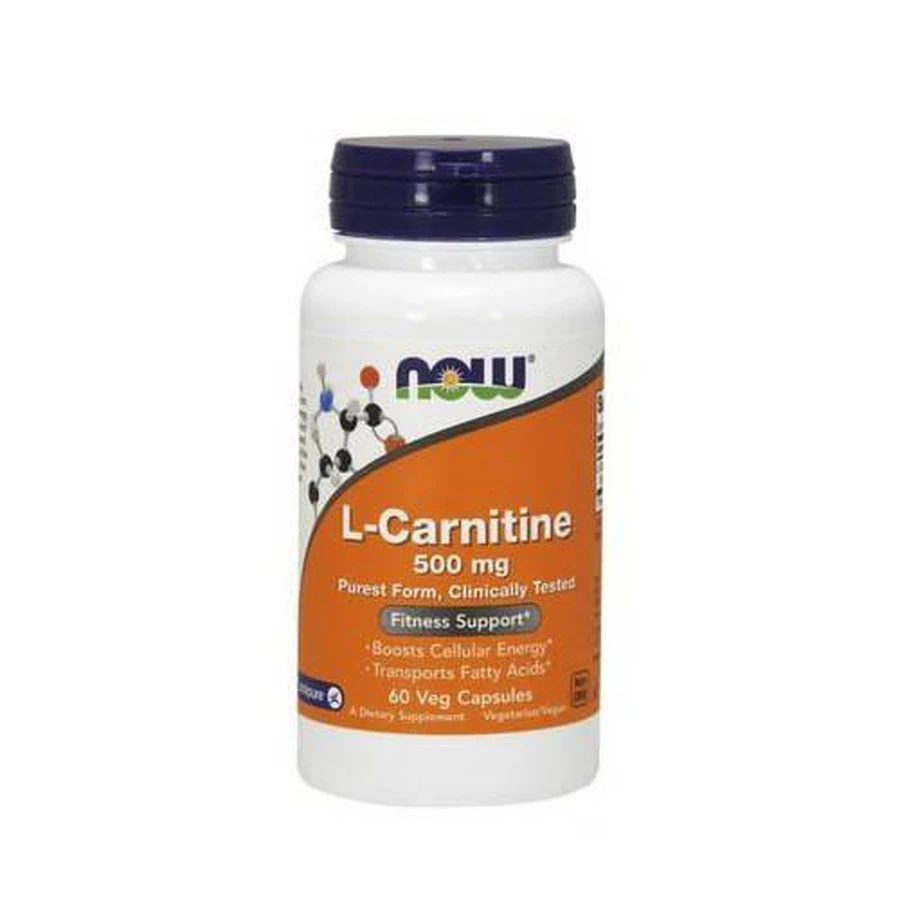 Now Foods L-carnitine 500mg capsules 60 capsules