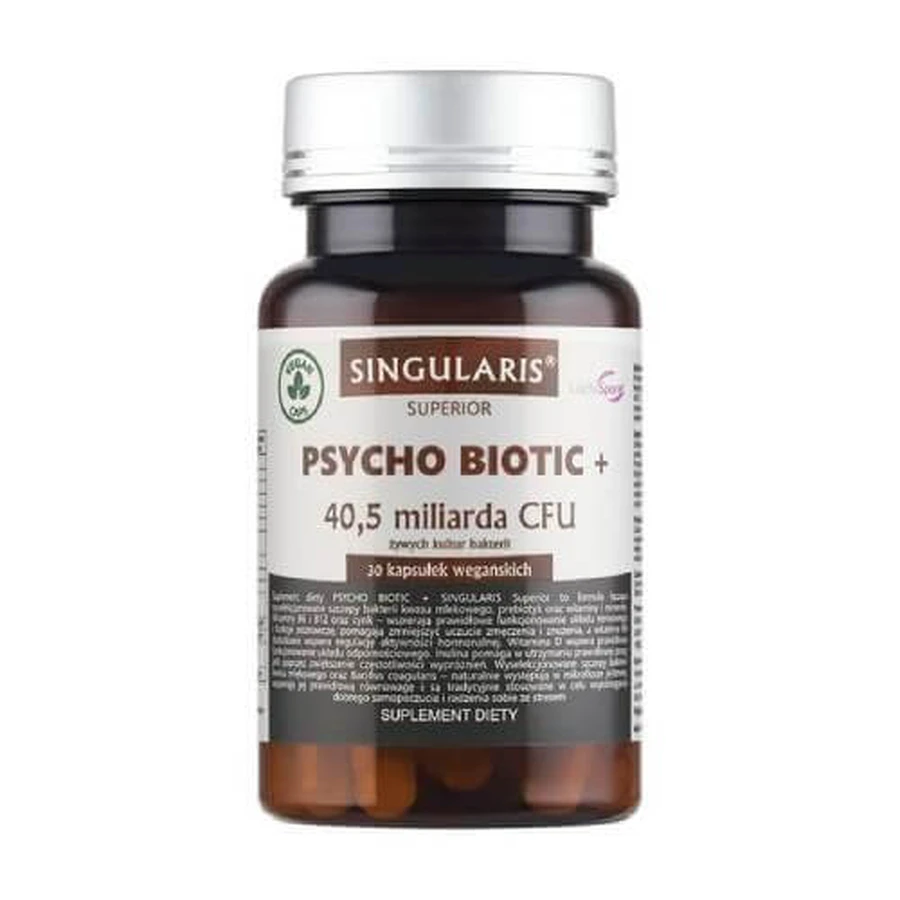 Singularis Psycho Biotic + 40.5 billion CFU, 30 caps