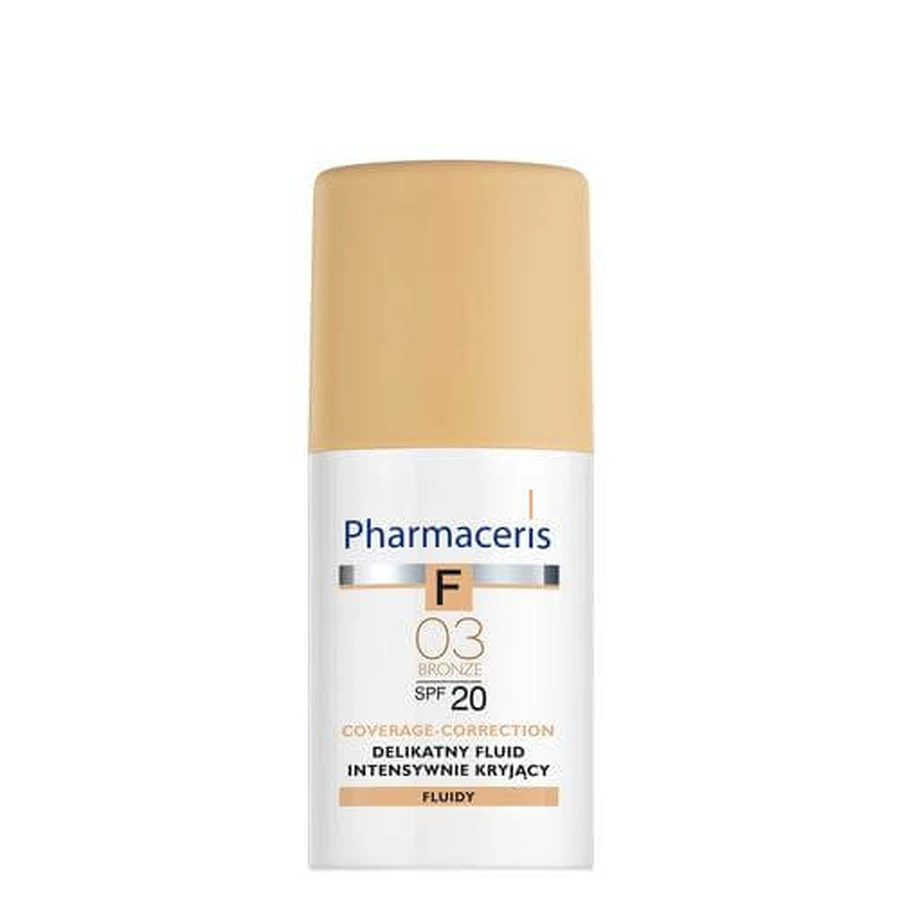 PHARMACERIS F Intense Covering Fluid "03" with SPF20 - 30 ml.