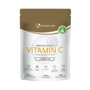 PROGRESS LABS Vitamina C Ácido L-ascórbico 1000 mg, 500 g