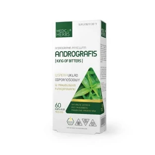 Medica Herbs Andrographis (Rey de los Amargos), 60 cápsulas