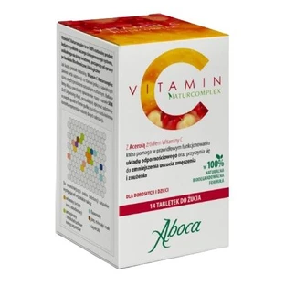 Aboca Vitamina C Naturcomplex, 14 comprimidos masticables