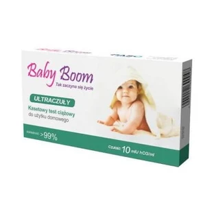 Baby Boom Test de Embarazo Cassette Ultra Sensible, 1pc