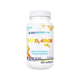 ALLNUTRITION VIT D3 4000 + K2, 60 capsules