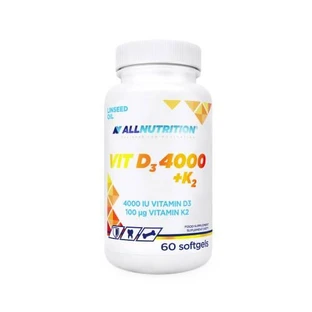 ALLNUTRITION VIT D3 4000 + K2, 60 capsules