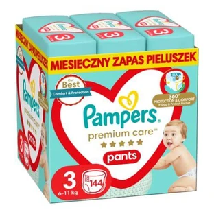 PAMPERS Premium Care Windeln Größe 3, 144 Stück