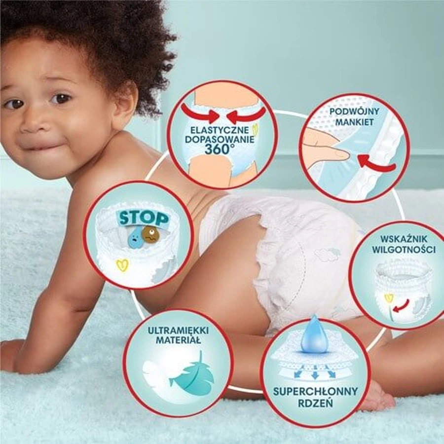 PAMPERS Premium Care Windeln Größe 3, 144 Stück