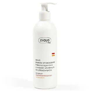 ZIAJA PRO Suero microcolágeno antiarrugas con ácido ursólico para ultrasonidos, 270ml