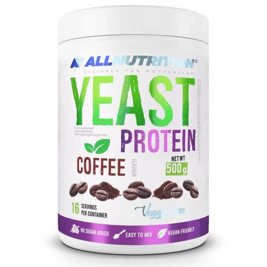 ALLNUTRITION Hefeprotein Kaffee-Geschmack, 500g
