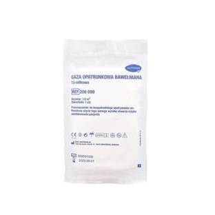 Hartmann sterile cotton dressing gauze 13-threaded 1/2 m2