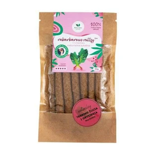 Natürlich gesunde Rhabarberbrötchen mit einem Hauch von Minze natürliches Lutein, 50 g