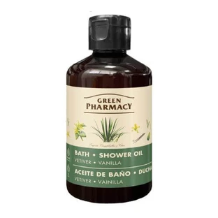 GREEN PHARMACY Vetiver en vanille bad- en doucheolie, 250ml