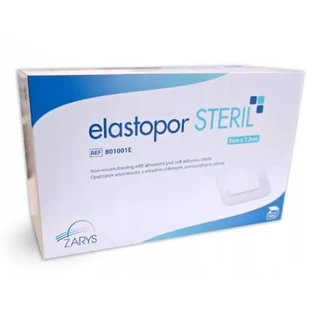 ELASTOPOR Sterilvliesverband mit Saugkissen 5x7,2cm, 100 Stück
