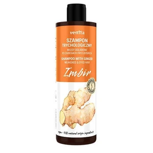 VENITA Trichology Shampoo voor verzwakt haar na haarbehandelingen Gember, 300ml