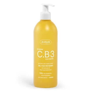 Ziaja Vitamin C.B3 Niacinamide Gel douche, 400 ml