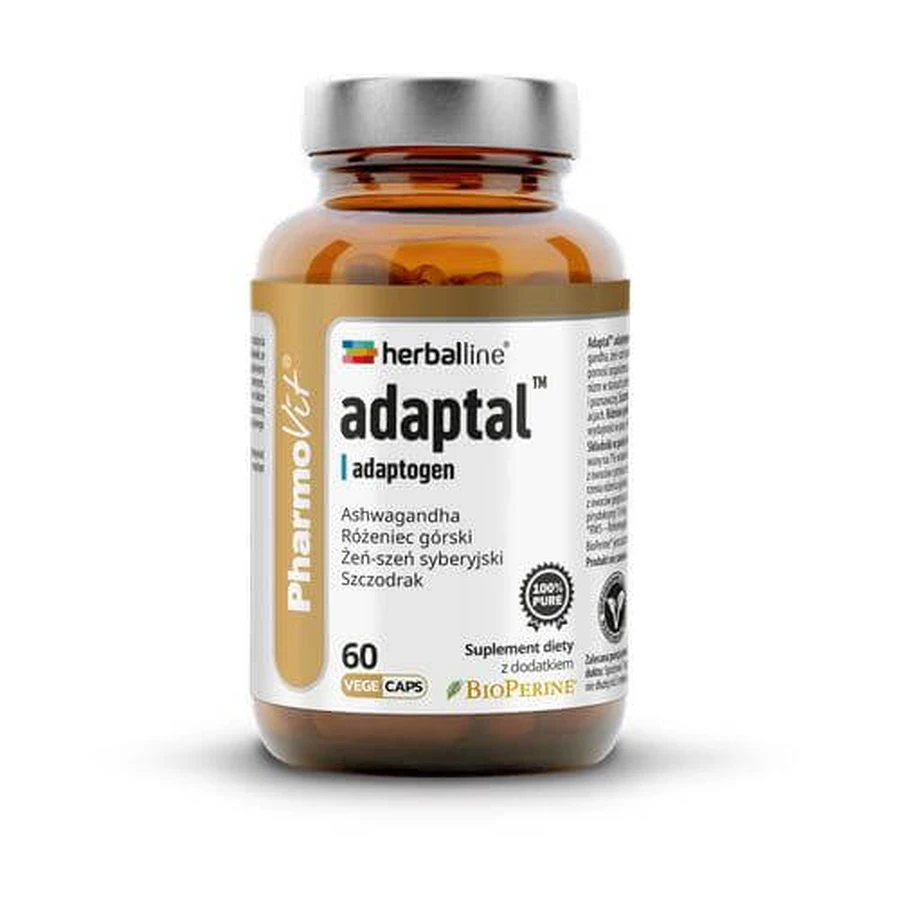 PHARMOVIT Adaptal Adaptogen, 60 caps