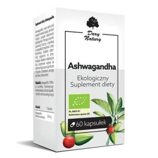 Ashwagandha 60Kaps DARY NATURY