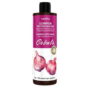 VENITA Trichology Shampoo voor vet haar met neiging tot uitvallen Ui, 300ml