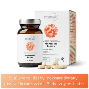Revolife Microbiome Reborn, 90 Kapseln - Natriumbutyrat, Lactoferrin, Präbiotikum (enterale Kapsel)