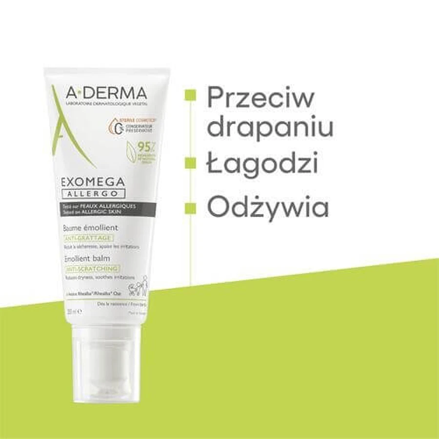 A-DERMA Exomega Allergo Lotion, 200ml