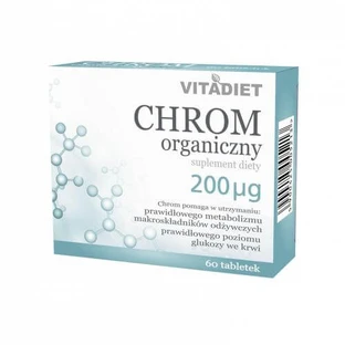 VITADIET Organisches Chrom 200 µg, 60 Tabletten