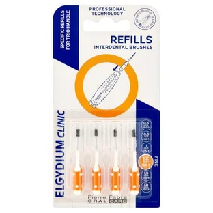 Elgydium Clinic Refills recambios de cepillo interdental 1,2 mm, 4 uds.