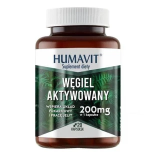 HUMAVIT Aktivkohle, 20 Kapseln