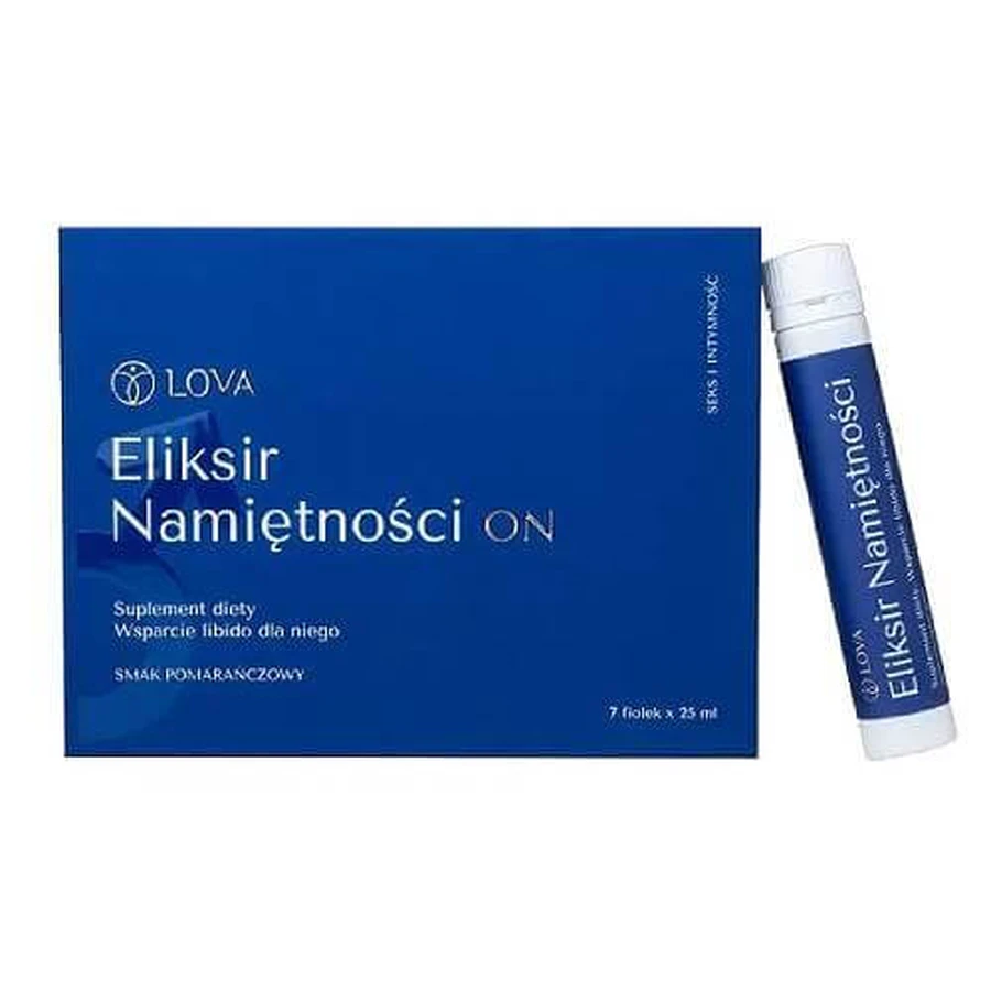 LOVA Elixir de Pasión On, 7 x 25 ml