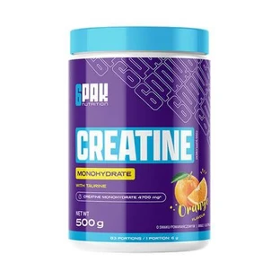 6Pak Nutrition Creatine Monohydrate orange flavor, 500 g