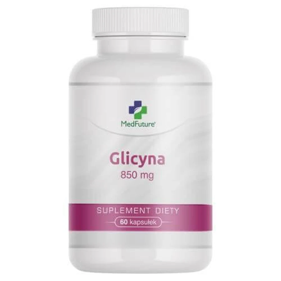 MedFuture Glicina 850 mg, 60 cápsulas
