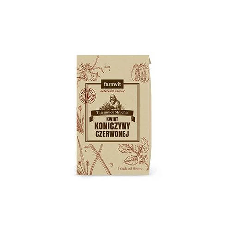 FARMVIT Red Clover Flower Herbal Tea, 25g