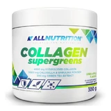 Allnutrition Collagen Supergreens flavor green apple, 300 g