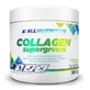 Allnutrition Collagen Supergreens saveur pomme verte, 300 g