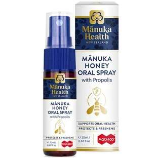 Spray buccal au Miel de Manuka MGO 400+ et Propolis BIO 30, 20 ml