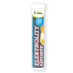 Electrolytes GForte- 20 comprimés de mousse