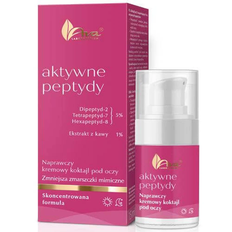 AVA ACTIVE PEPTYDY Reparierende Augencreme Cocktail, 15ml