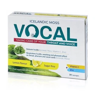VOCAL citroenpastilles, 24 stuks