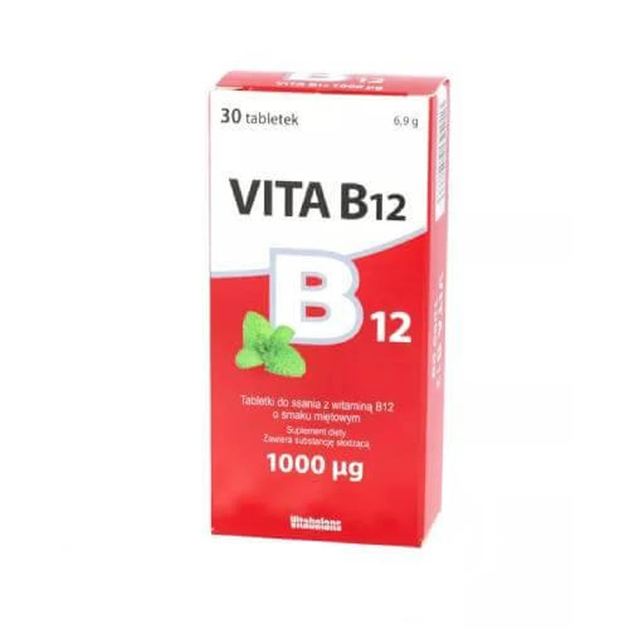 Vita B12 1000 μg, 30 Tabletten