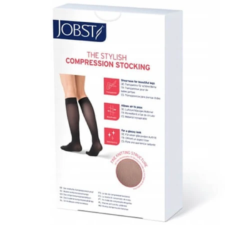 JOBST OPAQUE lange compressiekniekousen CCL2 natuur, maat 6 ZP