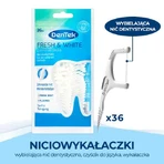 DENTEK Fresh&White Floss Toothpicks, 36pcs