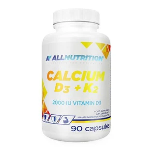 Allnutrition Calcium D3 + K2, 90 gélules