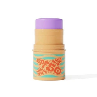 Stick de protección solar de color FPS 50+ morado, 6,8 g