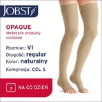 JOBST OPAQUE long compression stockings CCL1 natural, size 6 OP