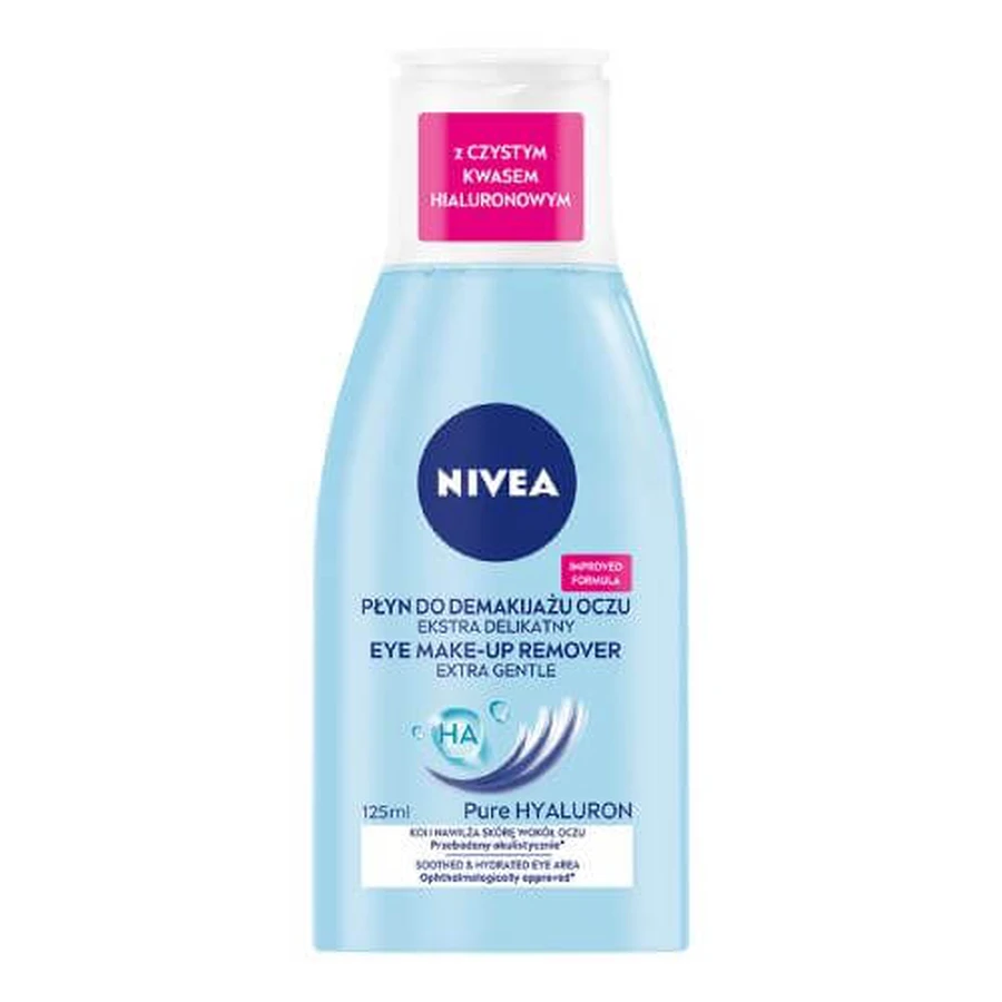 NIVEA Extra Sanfter Augen-Make-up-Entferner, 125 ml