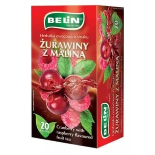 BELIN Veenbessen- en frambozenthee, 20 builtjes