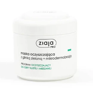 ZIAJA PRO Purifying mask with green clay + microdermabrasion, 250ml